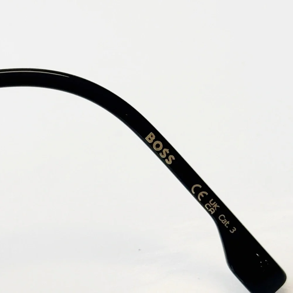 Hugo Boss Grey Pilot Men's Sunglasses  BOSS 1558/O/F/S 0I46/IR 63